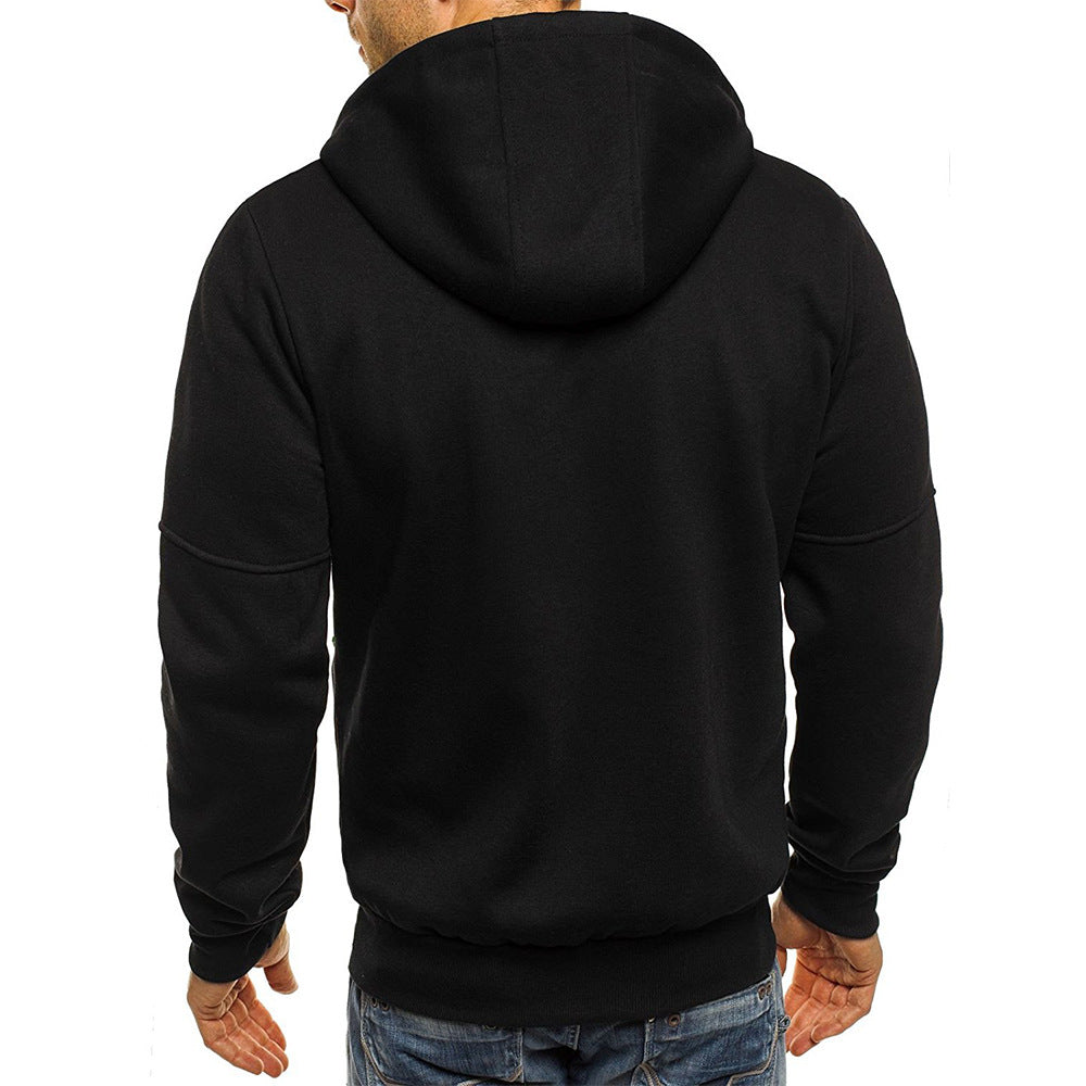 WESTMARE Men's Loose Fit Full-Zip Work Hoodie - Gray