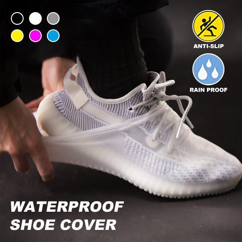 WESTMARE Outdoor Non-Slip Waterproof Shoe Covers - White
