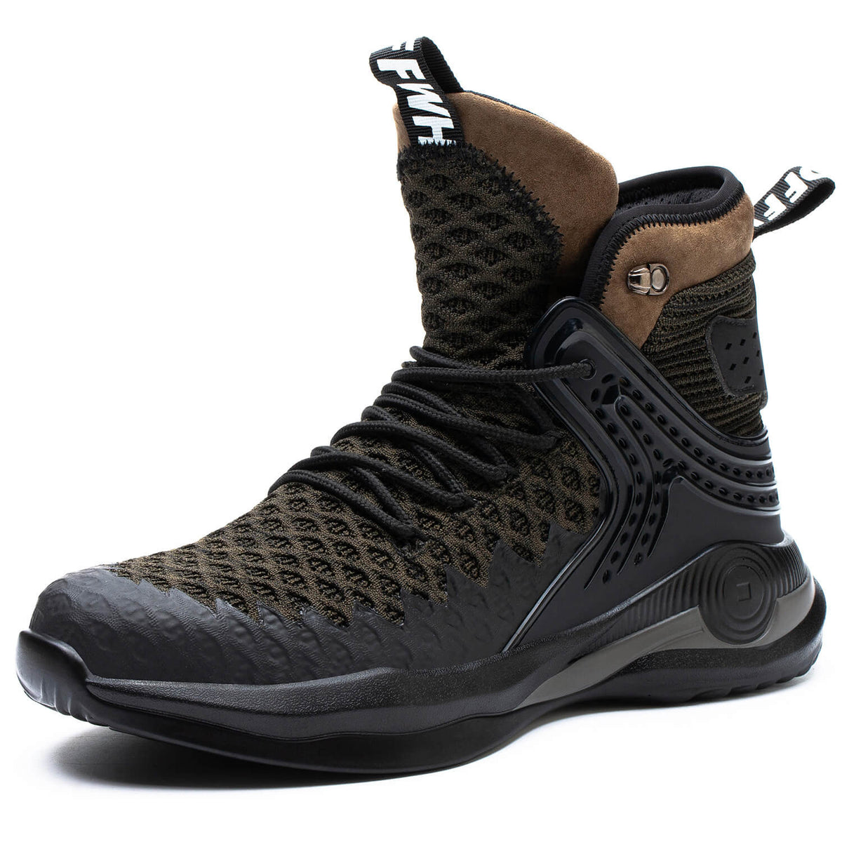 WESTMARE Strata 6" Lightweight Steel Toe Work Boots - Black