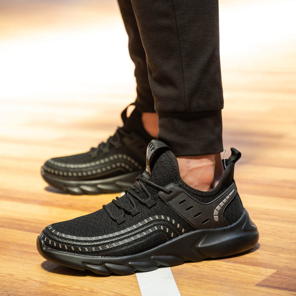 WESTMARE Soren Steel Toe Lightweight Work Sneakers - Black