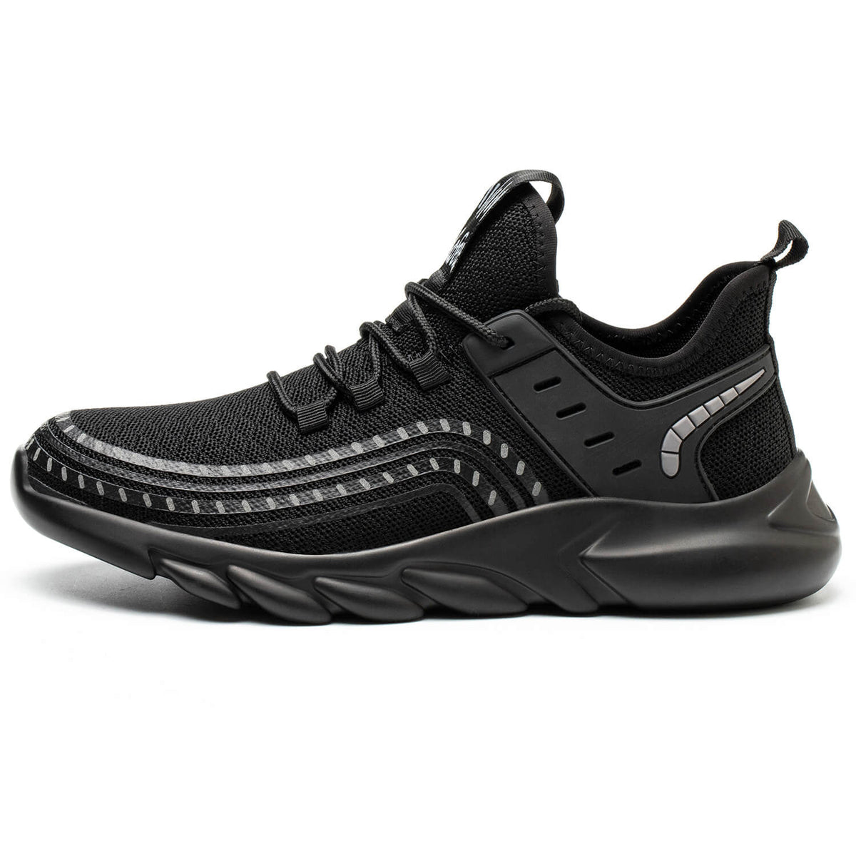 WESTMARE Soren Steel Toe Lightweight Work Sneakers - Black