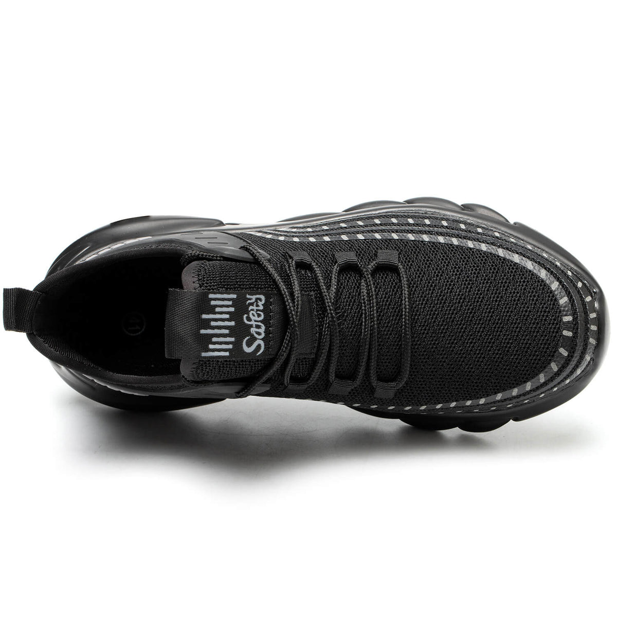 WESTMARE Soren Steel Toe Lightweight Work Sneakers - Black