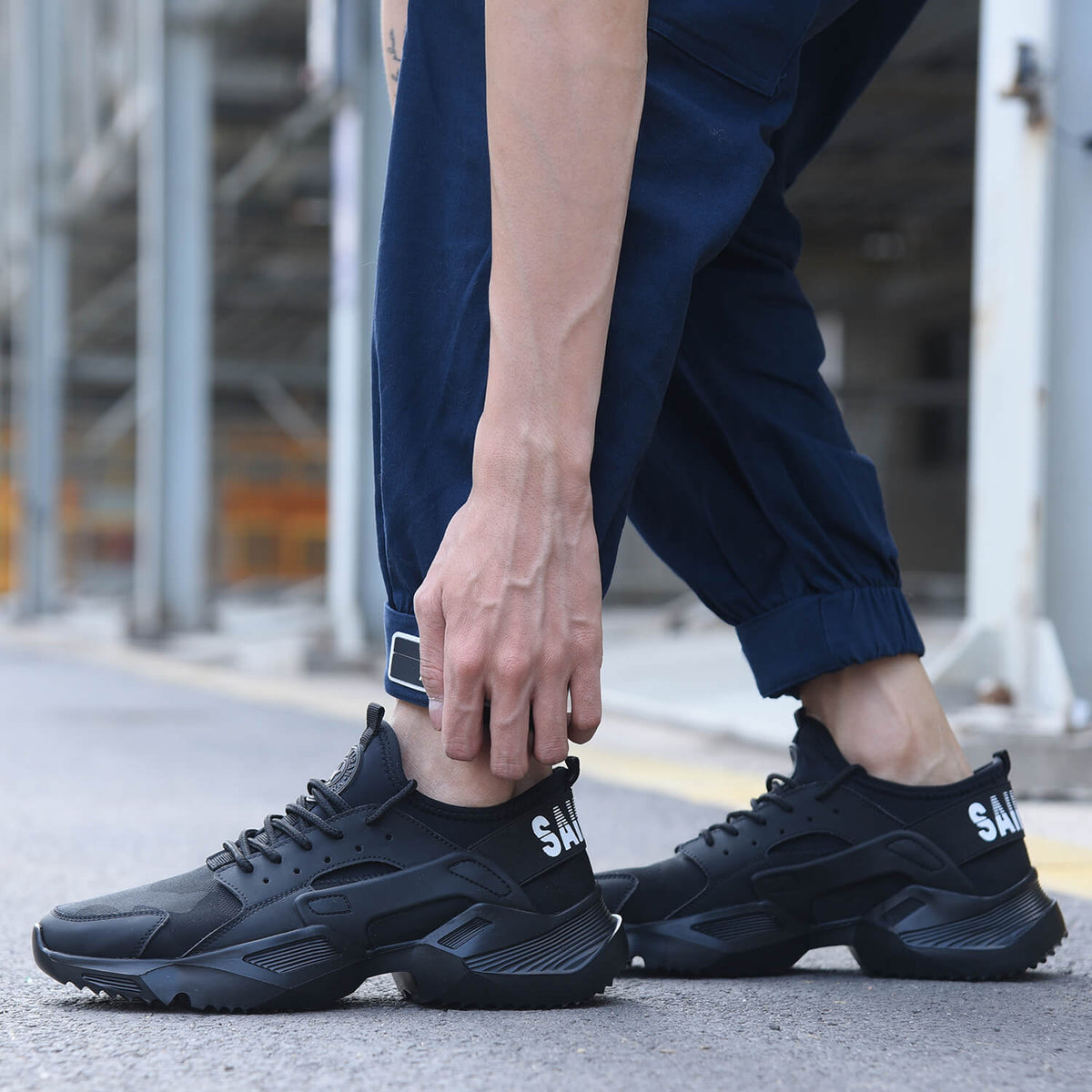 WESTMARE Apex Steel Toe Lightweight Work Sneakers
