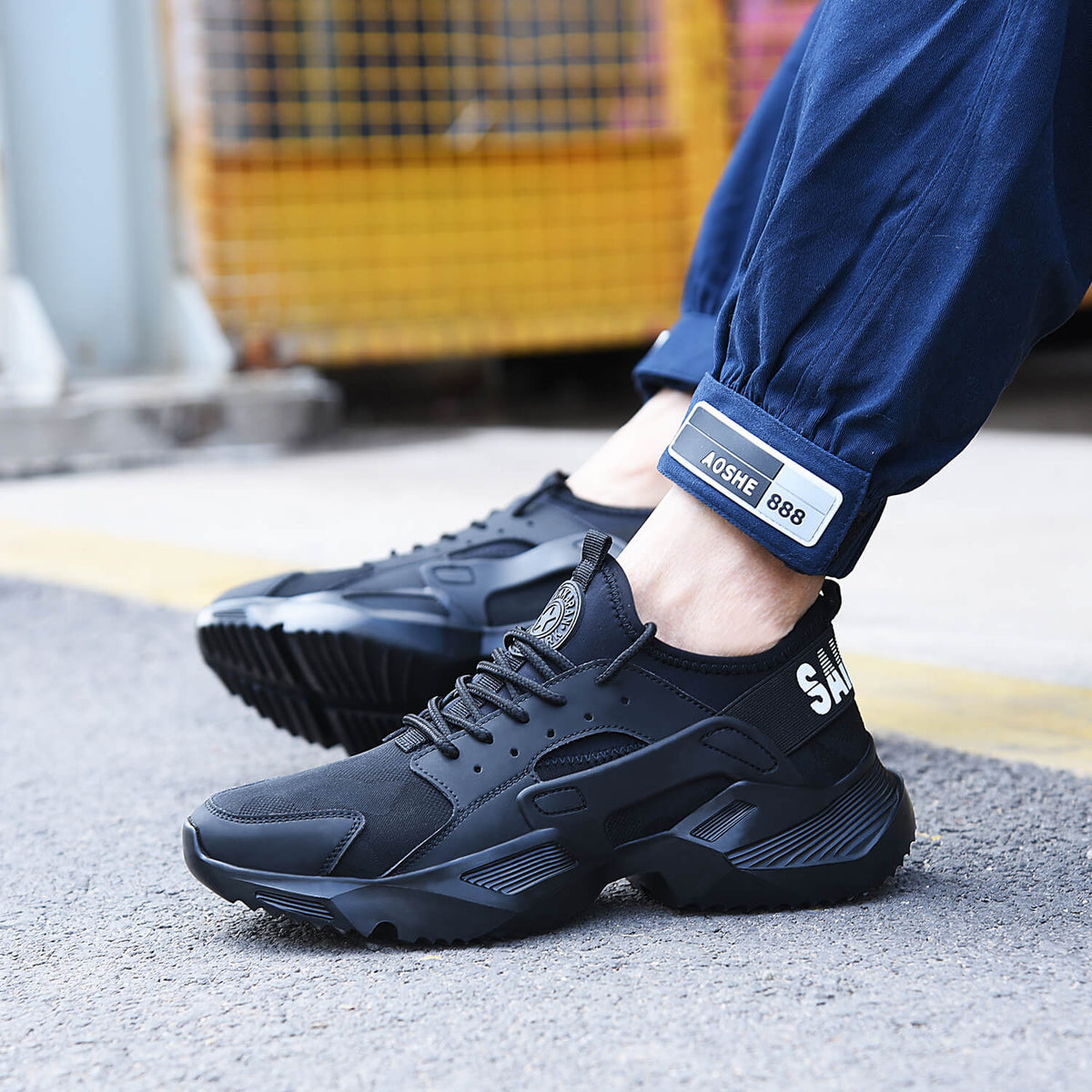 WESTMARE Apex Steel Toe Lightweight Work Sneakers
