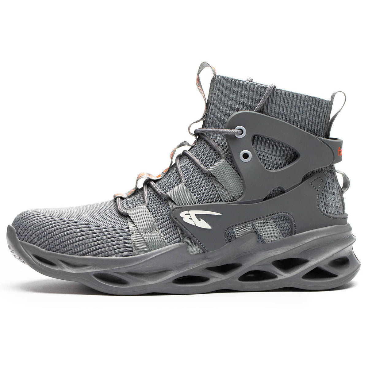 WESTMARE Pulse High-Top Steel Toe Work Sneakers - Black
