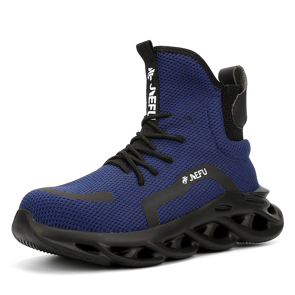 WESTMARE Vertex High-Top Steel Toe Work Sneakers - Black