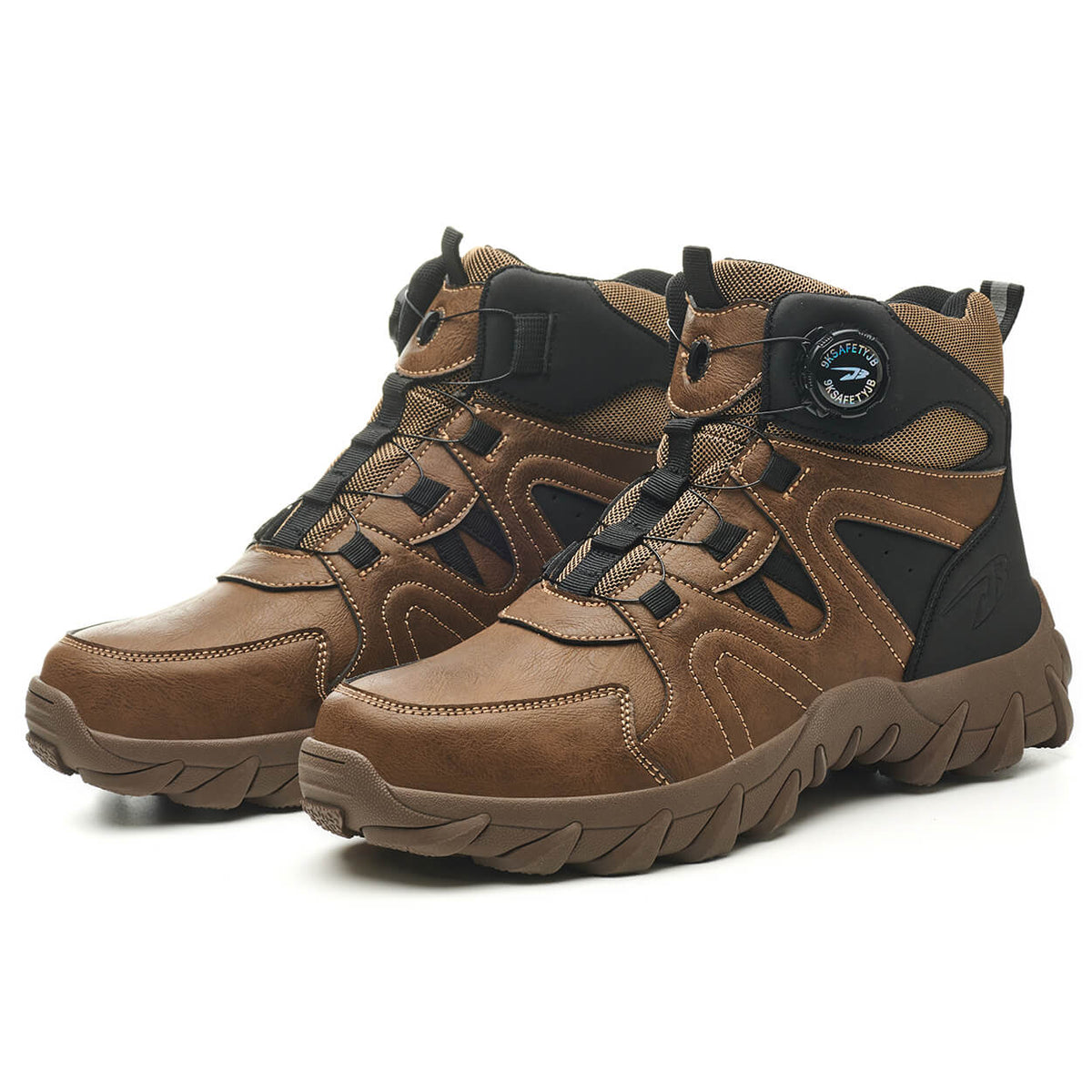 WESTMARE Fortis 6" Dial-Lacing Non-Slip Steel Toe Boots - Green
