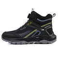 WESTMARE Rivet 6" Steel Toe Dial-Lacing Work Boots - Black