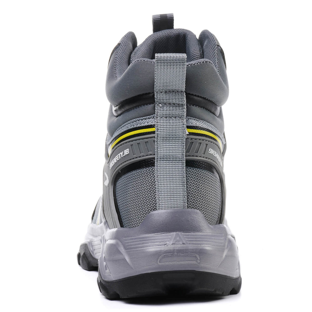 WESTMARE Rivet 6" Steel Toe Dial-Lacing Work Boots - Gray