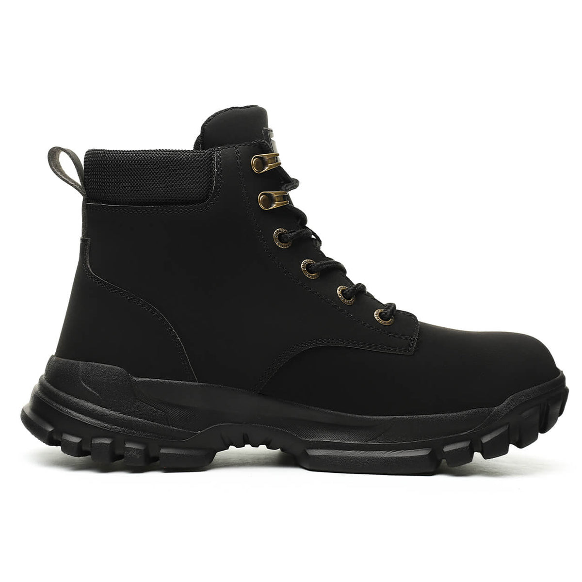 WESTMARE Rexton 6" Lightweight Steel Toe Work Boots - Black