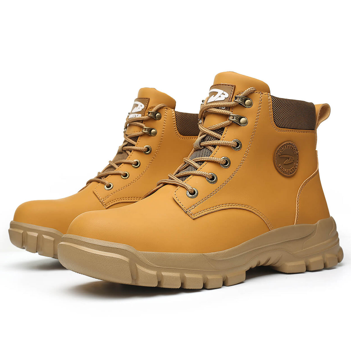 WESTMARE Rexton 6" Lightweight Steel Toe Work Boots - Yellow
