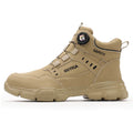 WESTMARE Terra 6" Lightweight Steel Toe Dial-Lacing Work Boots - Khaki