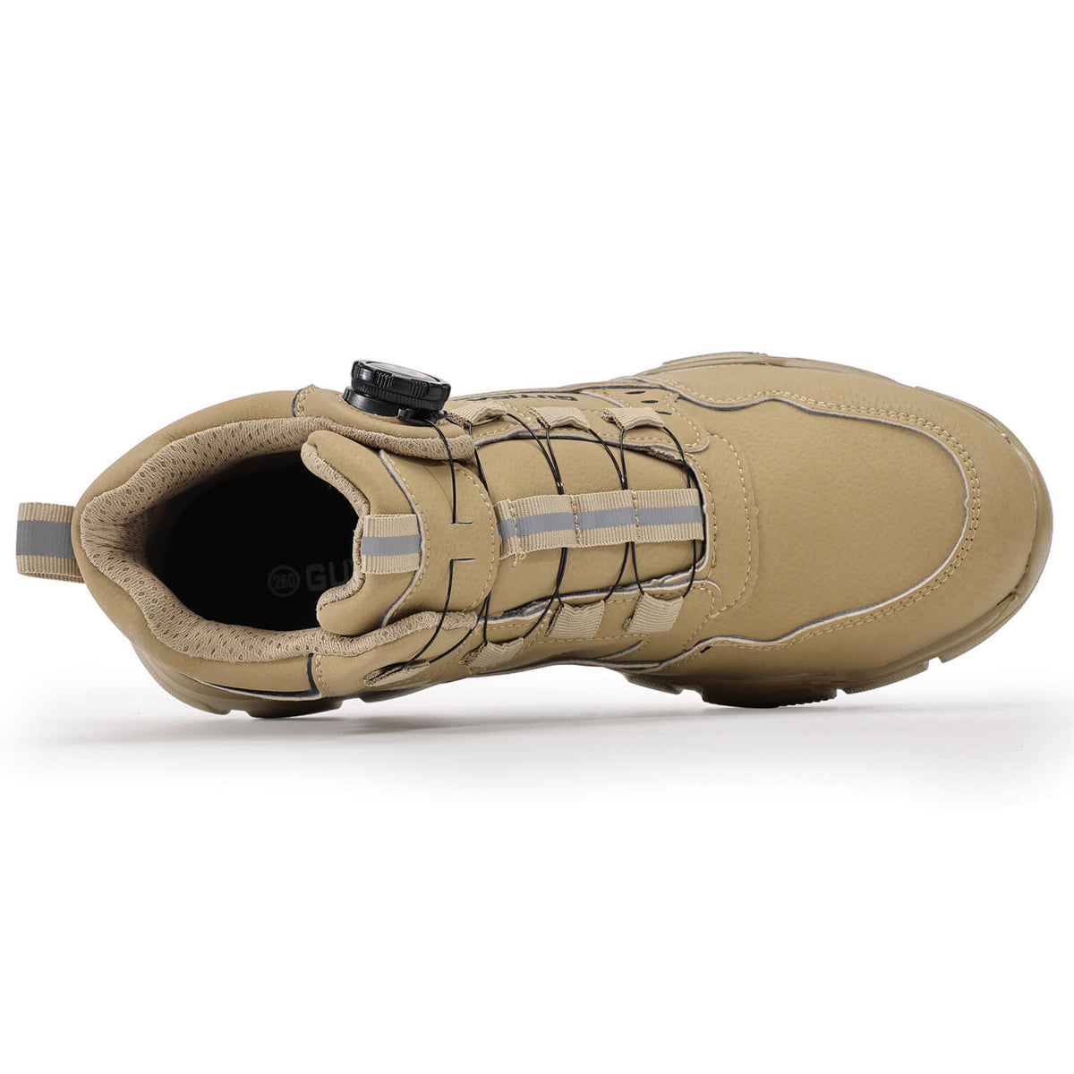 WESTMARE Terra 6" Lightweight Steel Toe Dial-Lacing Work Boots - Khaki