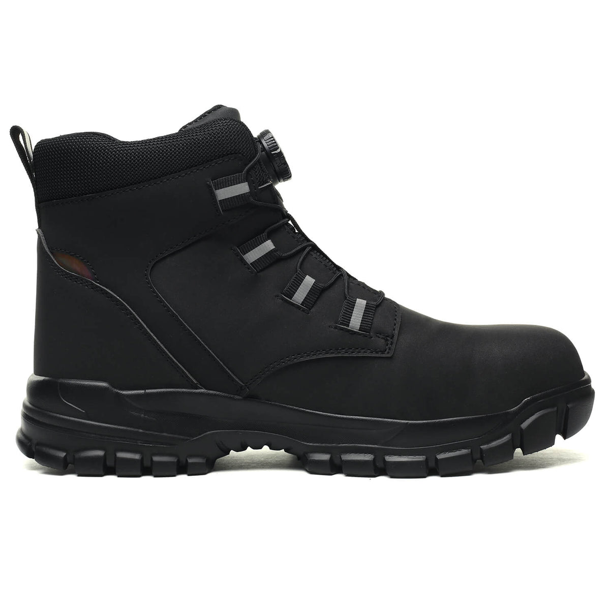 WESTMARE Varden 6" Dial-Lacing Steel Toe Work Boots - Black