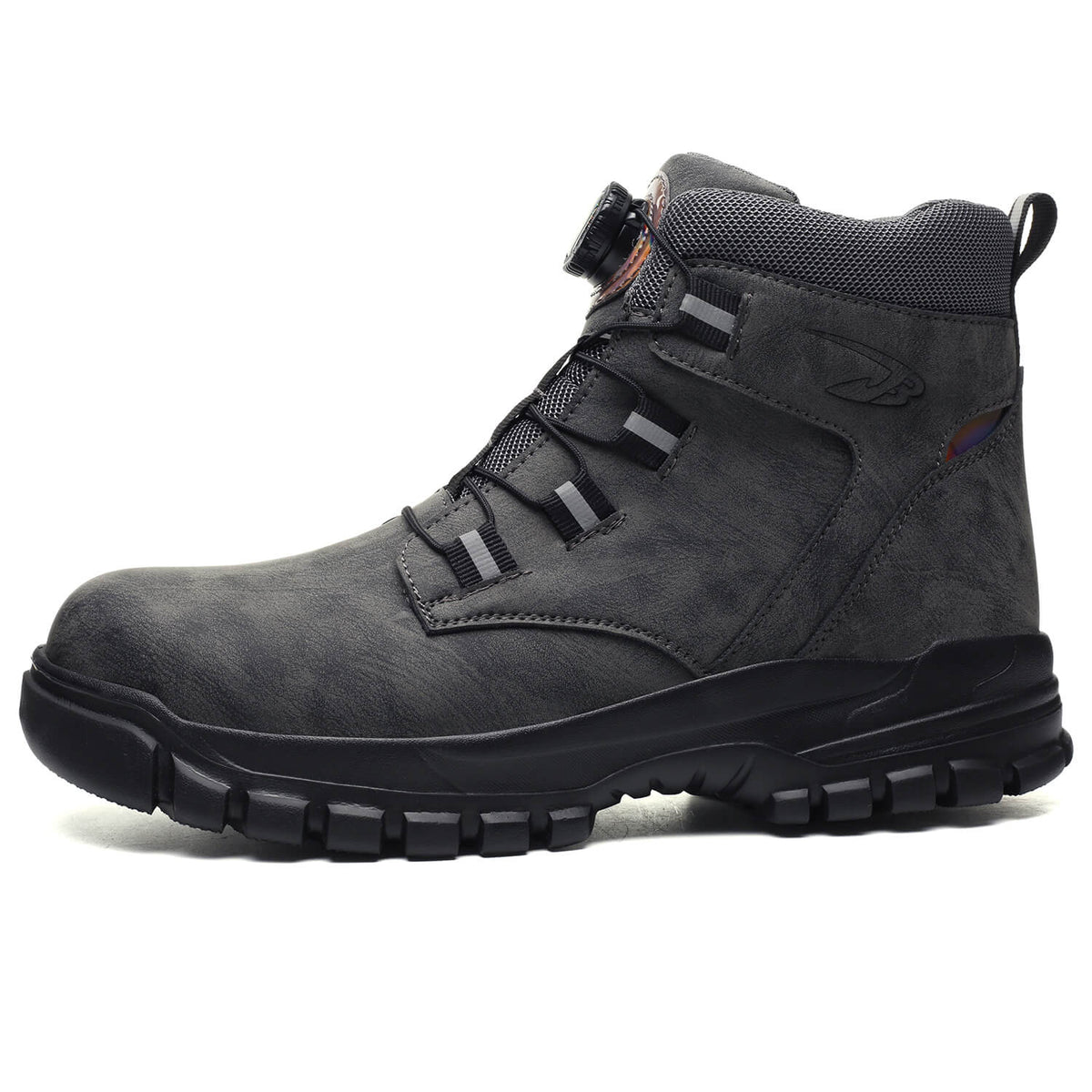 WESTMARE Varden 6" Dial-Lacing Steel Toe Work Boots - Black