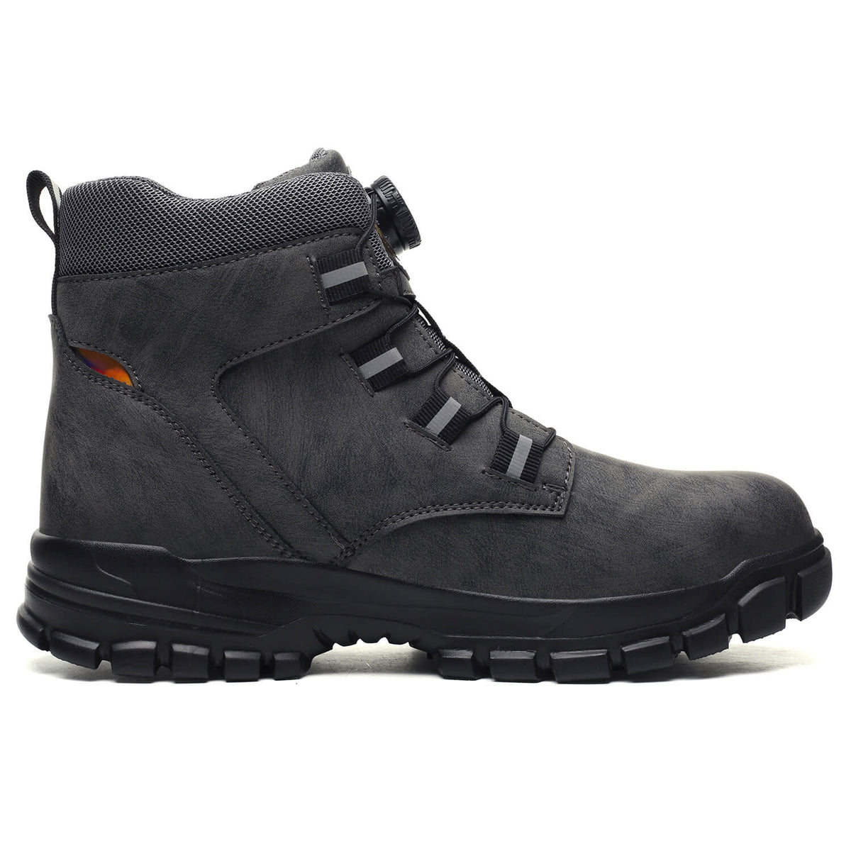 WESTMARE Varden 6" Dial-Lacing Steel Toe Work Boots - Gray