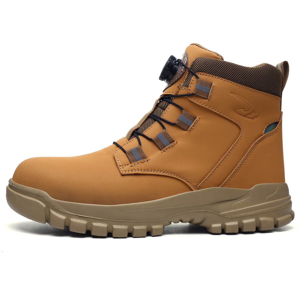 WESTMARE Varden 6" Dial-Lacing Steel Toe Work Boots - Black