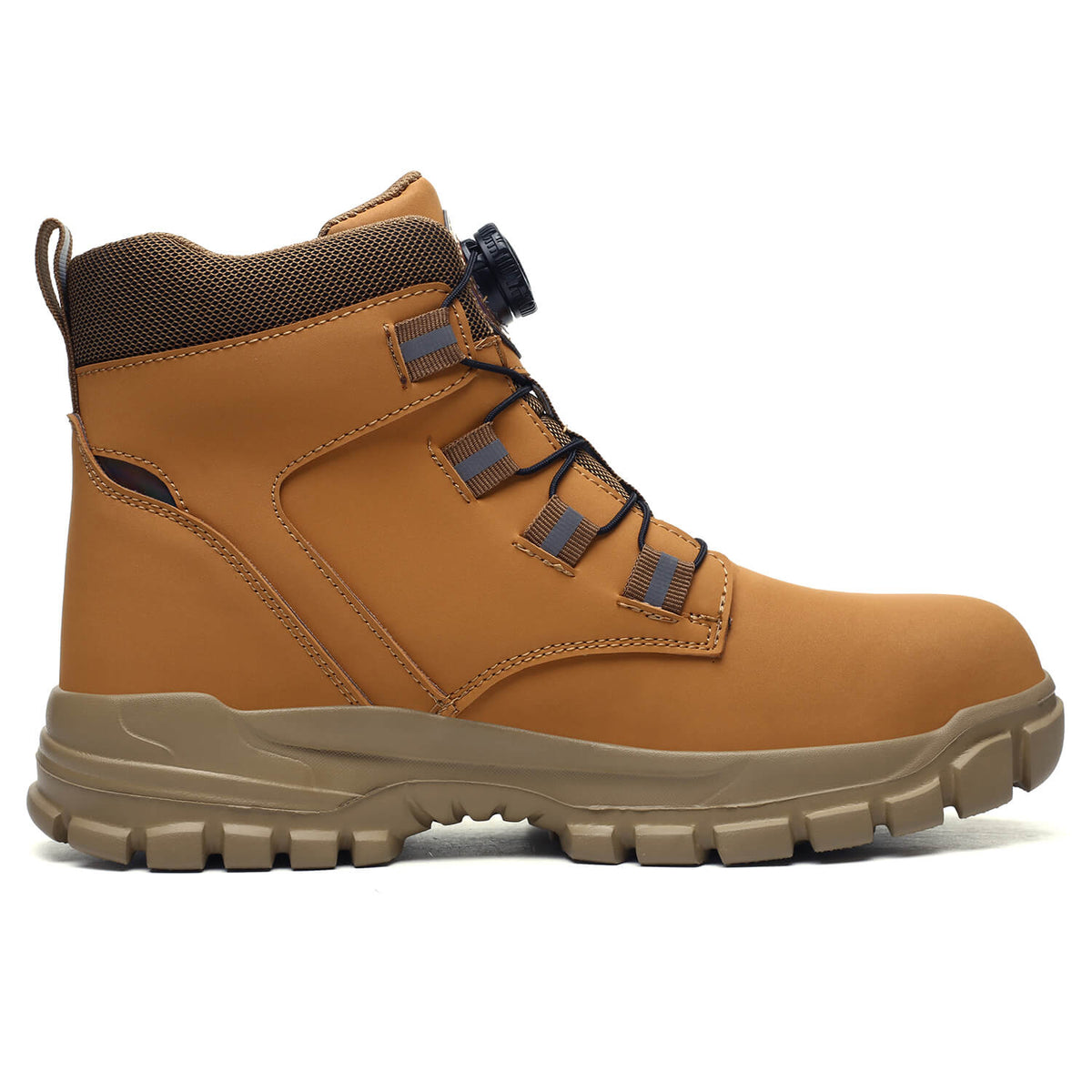 WESTMARE Varden 6" Dial-Lacing Steel Toe Work Boots - Black