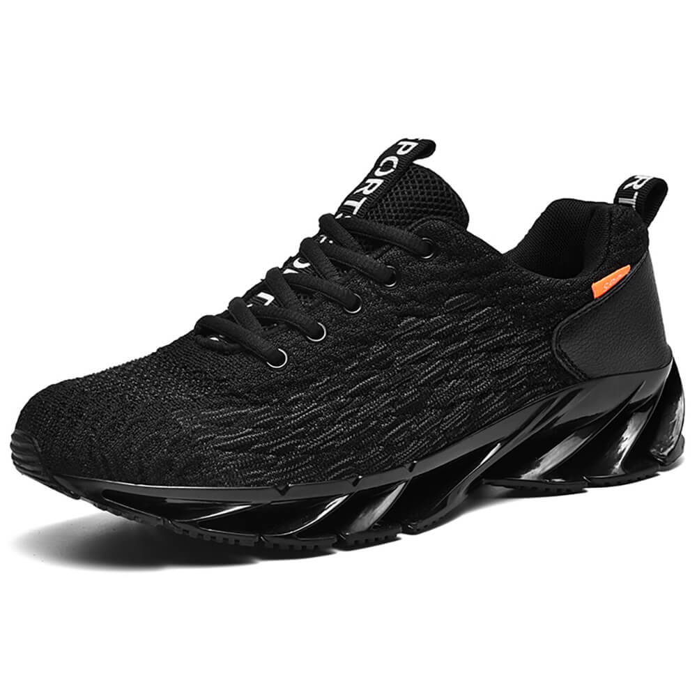 WESTMARE Blade Soft Toe Lightweight Work Sneakers - Black