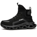 WESTMARE Vertex High-Top Steel Toe Work Sneakers - Black
