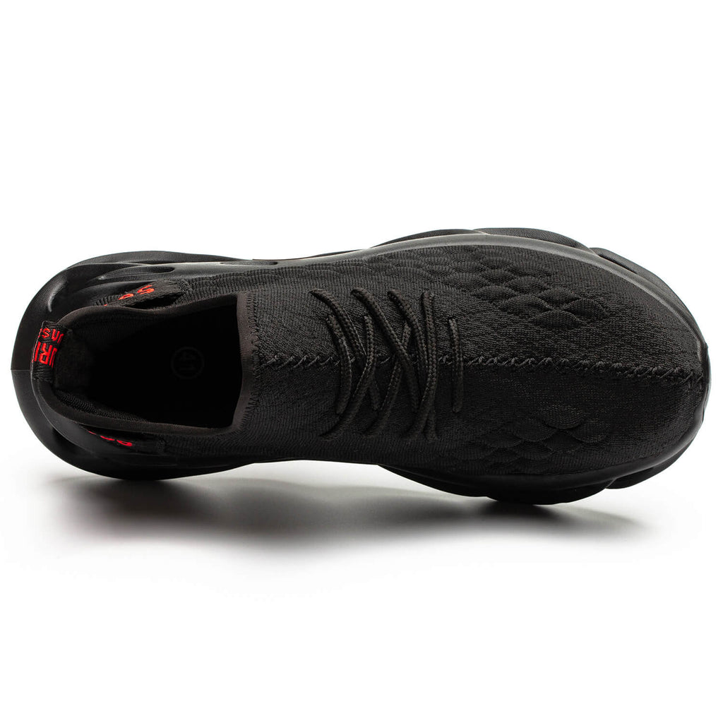 WESTMARE Zephyr Lightweight Steel Toe Work Sneakers - Black