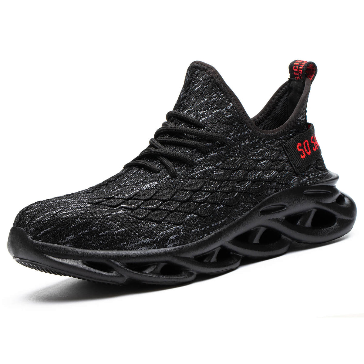 WESTMARE Zephyr Lightweight Steel Toe Work Sneakers - Black