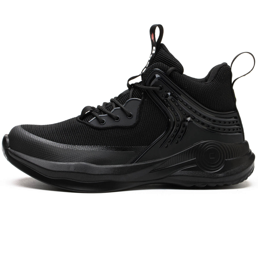 WESTMARE Radian Steel Toe Lightweight Work Sneakers - Black