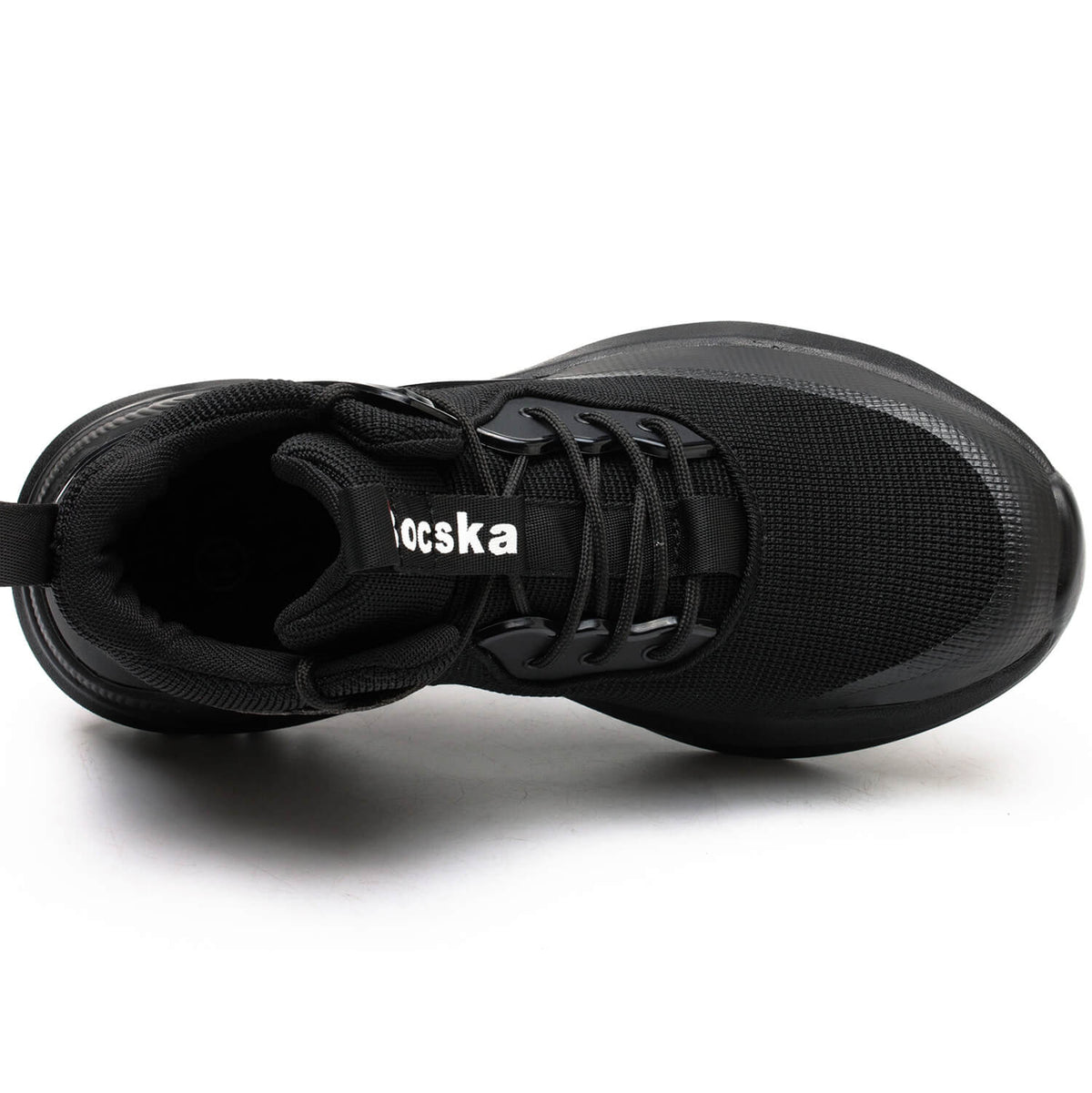 WESTMARE Radian Steel Toe Lightweight Work Sneakers - Black