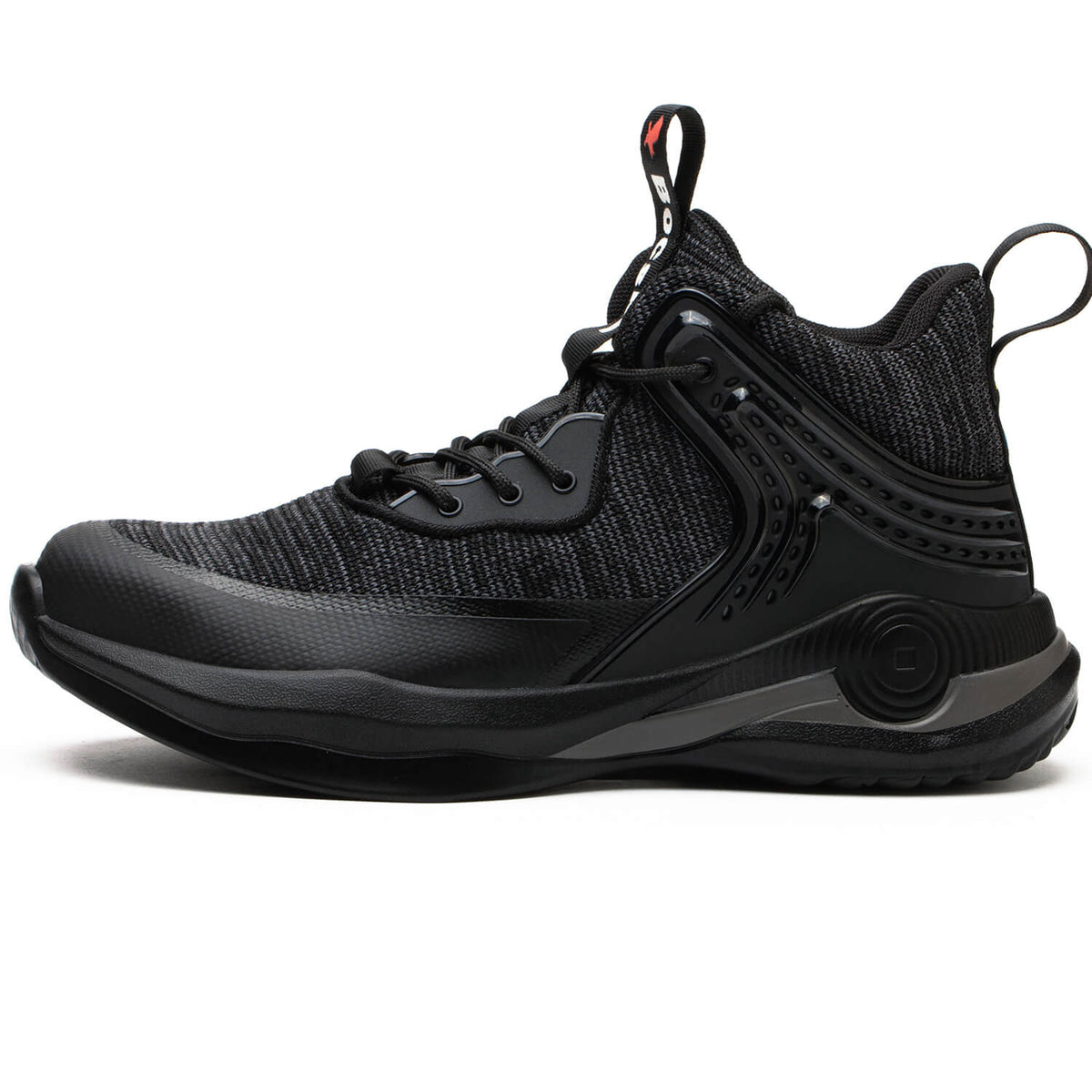 WESTMARE Radian Steel Toe Lightweight Work Sneakers - Black