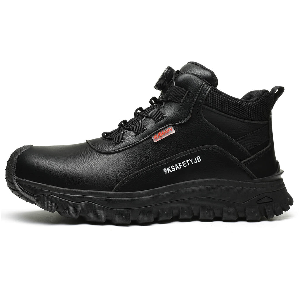 WESTMARE Circuit EH Composite Toe Dial-Lacing Work Boots - Black