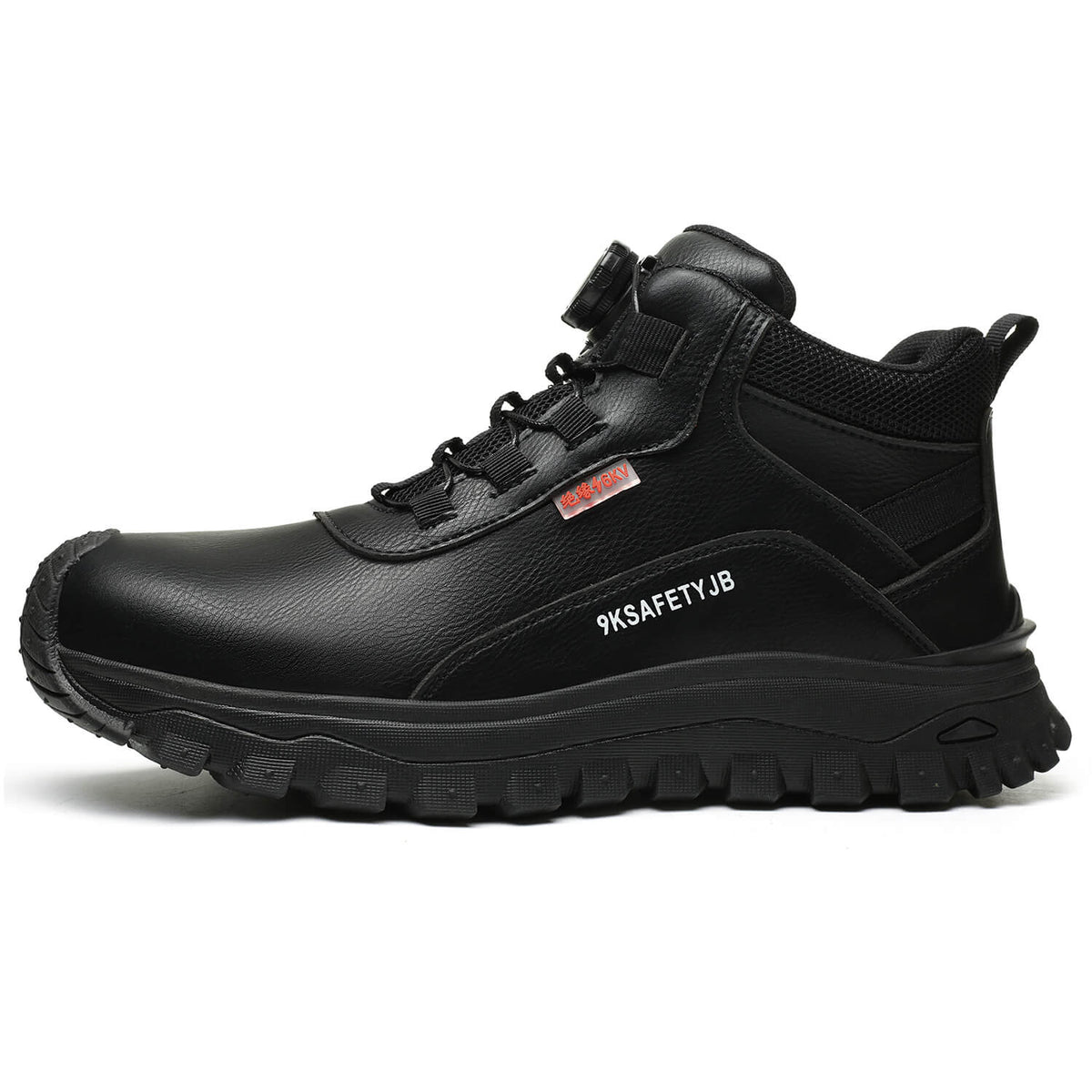 WESTMARE Circuit EH Composite Toe Dial-Lacing Work Boots - Black