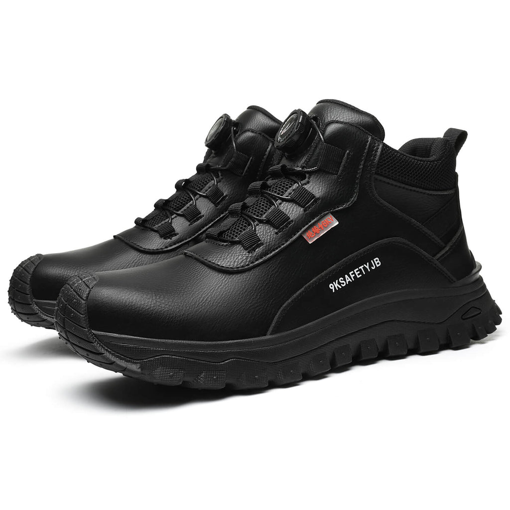 WESTMARE Circuit EH Composite Toe Dial-Lacing Work Boots - Black