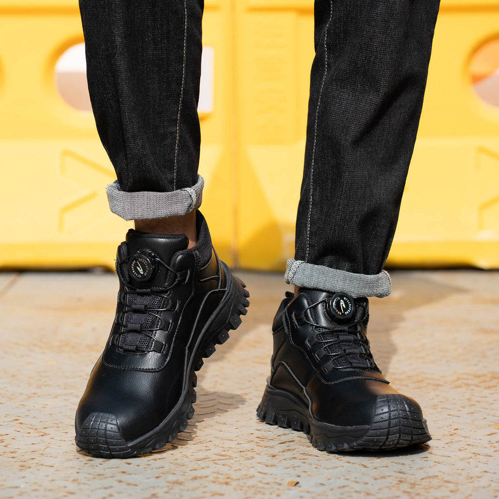 WESTMARE Circuit EH Composite Toe Dial-Lacing Work Boots - Brown