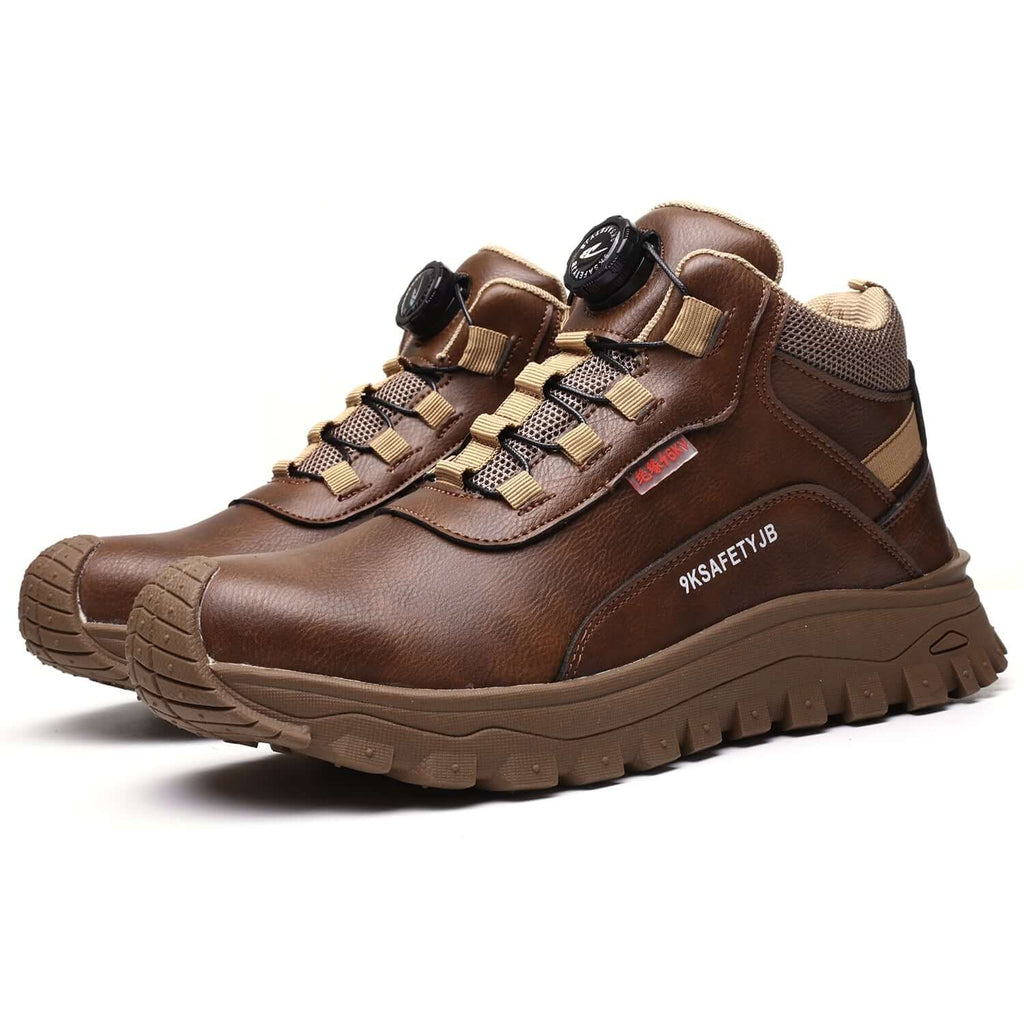 WESTMARE Circuit EH Composite Toe Dial-Lacing Work Boots - Black