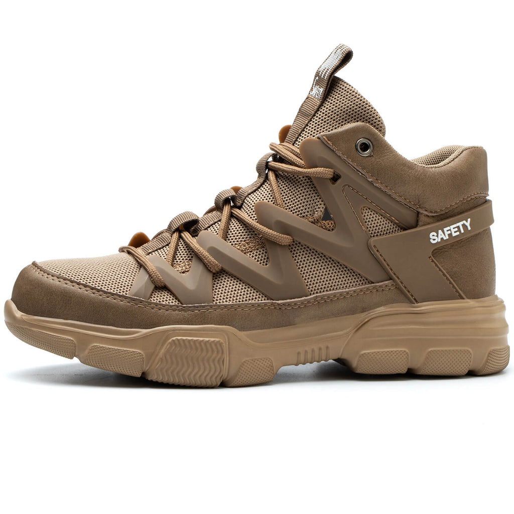 WESTMARE Rovan Lightweight Composite Toe Work Shoes - Khaki