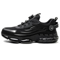WESTMARE Vector Steel Toe Dial-Lacing Work Sneakers - Black