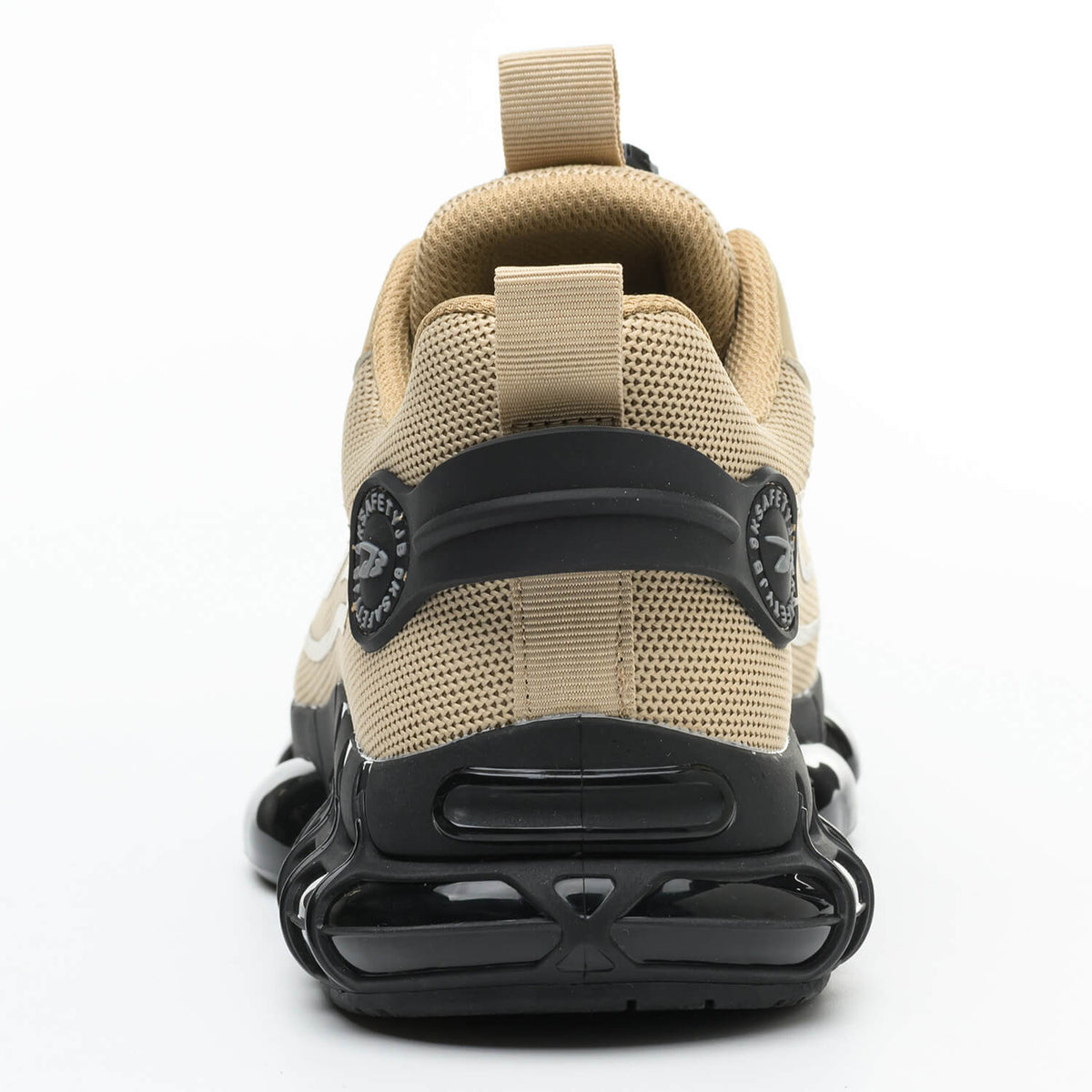 WESTMARE Vector Steel Toe Dial-Lacing Work Sneakers - Black
