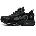 WESTMARE Torque Steel Toe Dial-Lacing Work Sneakers - Black