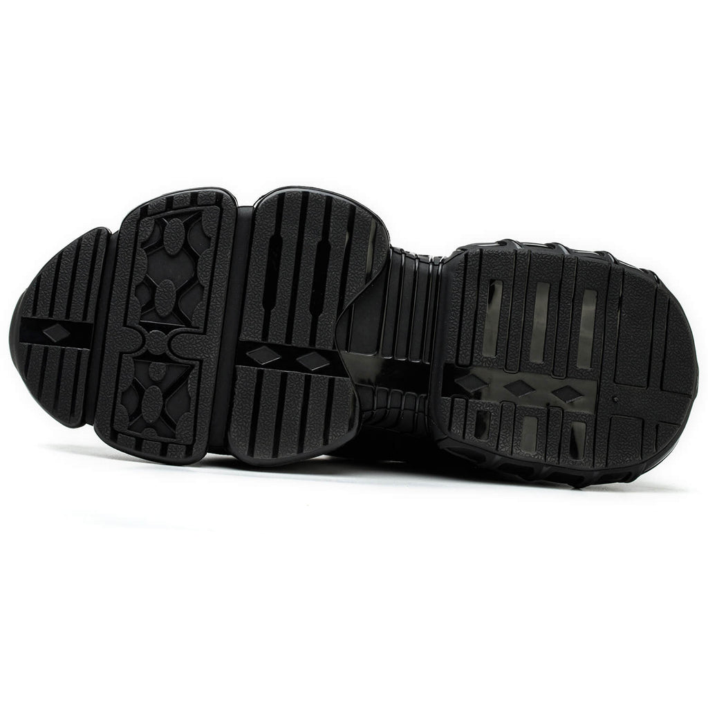 WESTMARE Torque Steel Toe Dial-Lacing Work Sneakers - Black