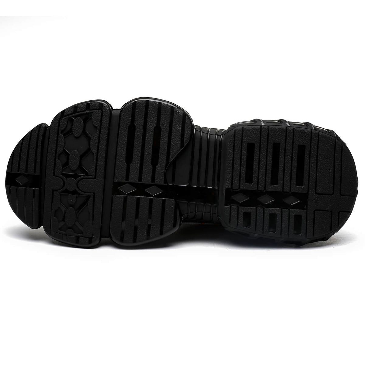 WESTMARE Torque Steel Toe Dial-Lacing Work Sneakers - Black