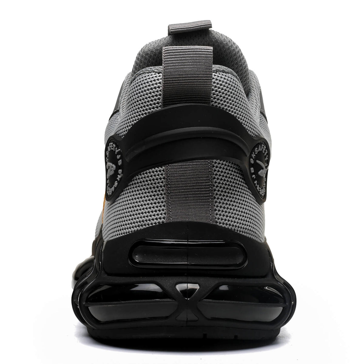 WESTMARE Torque Steel Toe Dial-Lacing Work Sneakers - Black