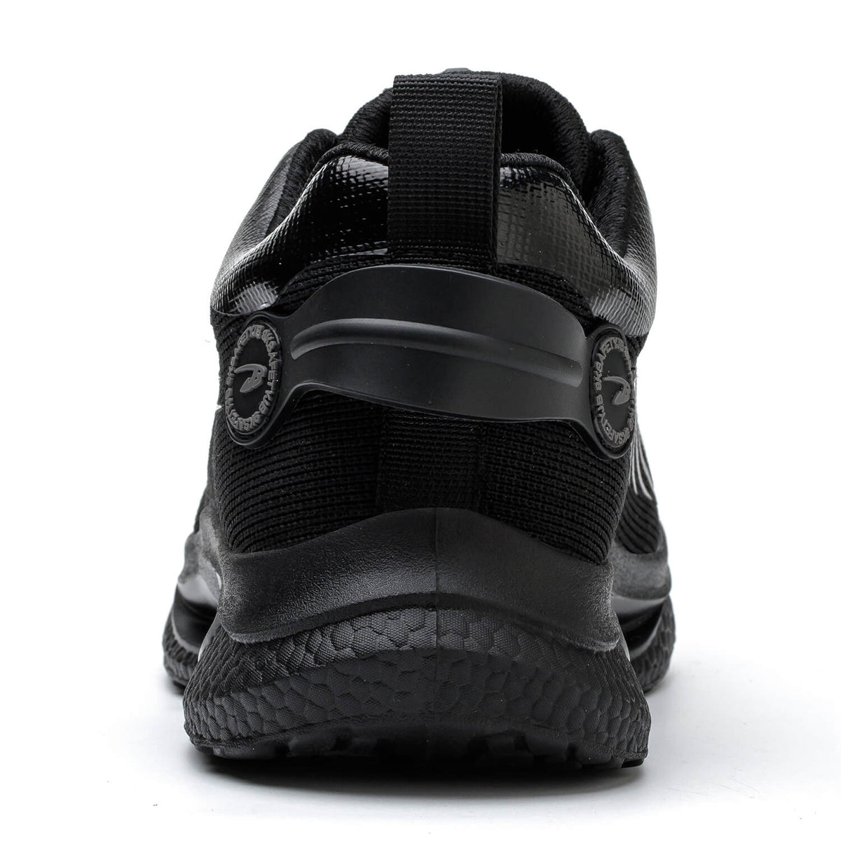 WESTMARE Dial-Lacing Steel Toe Work Sneakers - Black