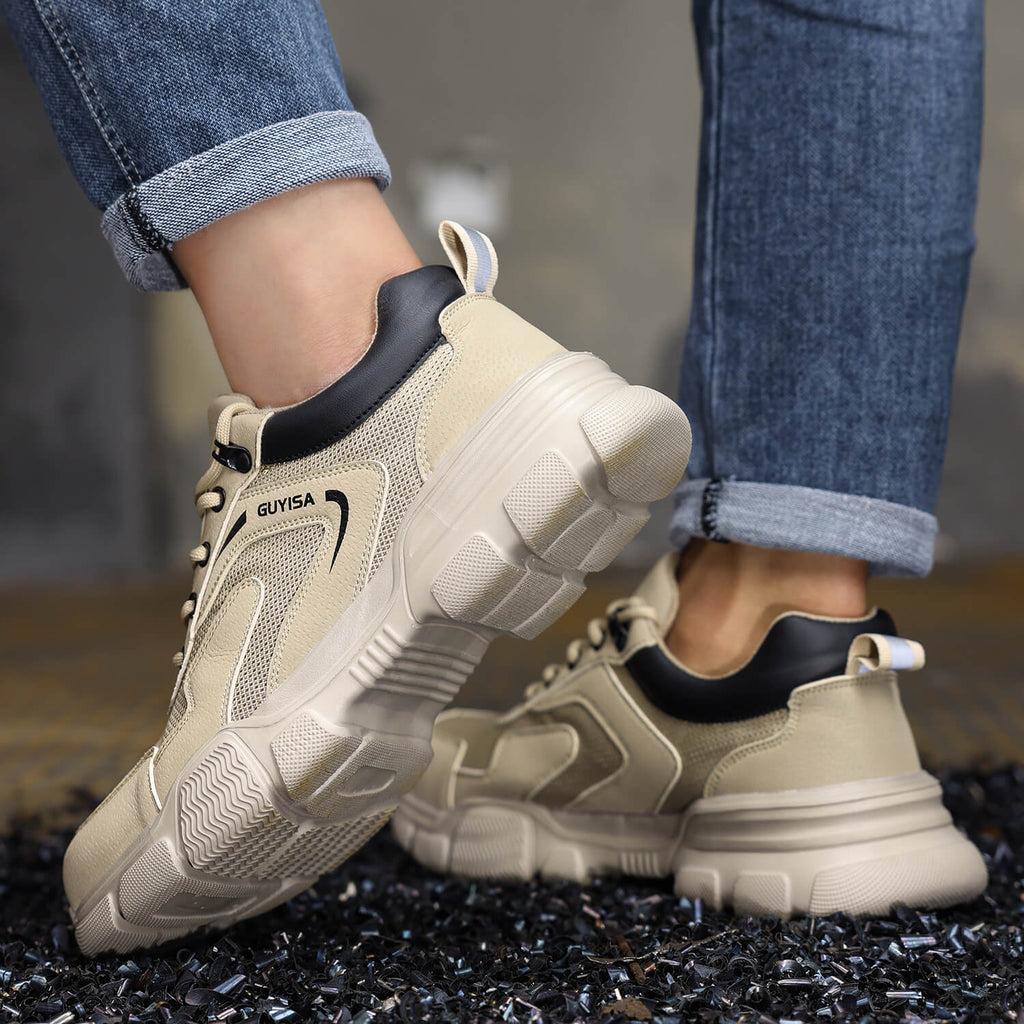 WESTMARE Arven Lightweight Steel Toe Work Sneakers