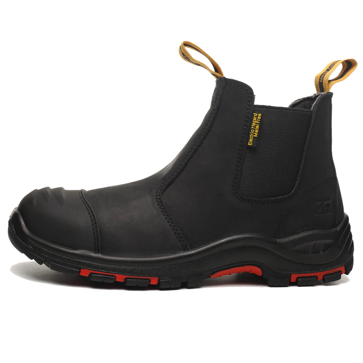 WESTMARE Anvil Men's 6" Composite Toe Chelsea Work Boots - Black