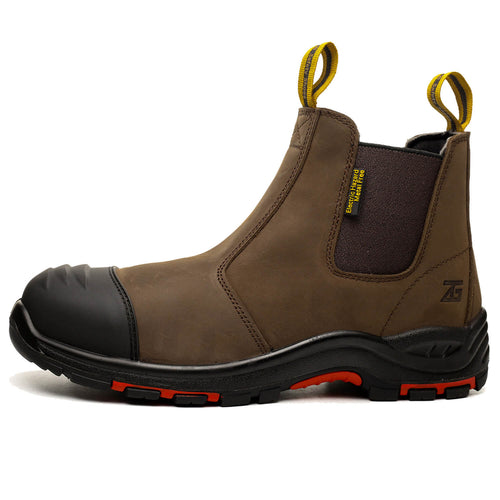 WESTMARE Anvil Men's 6" Composite Toe Chelsea Work Boots - Black