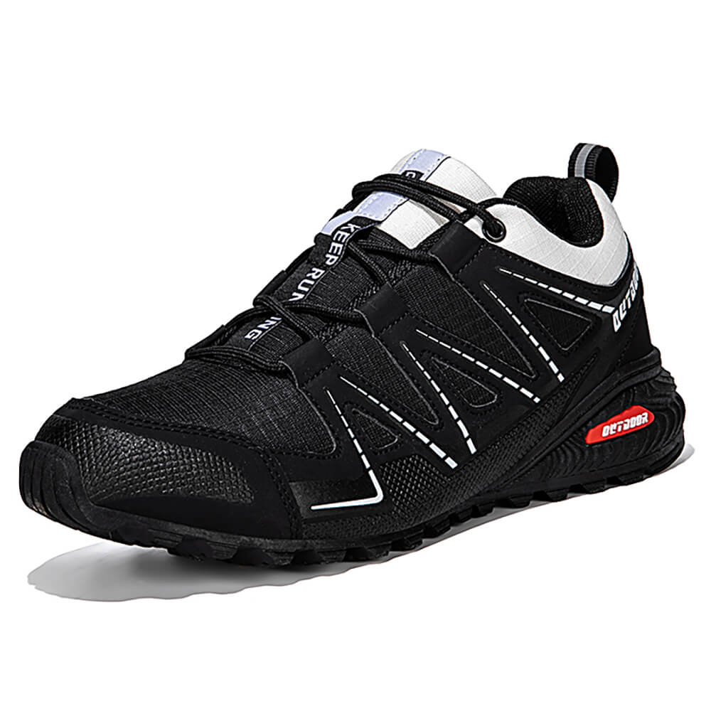 WESTMARE Keston Men's Soft Toe Work Sneakers - Black/White