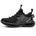 WESTMARE Men's Comfortable Steel Toe Athletic Shoes - Black