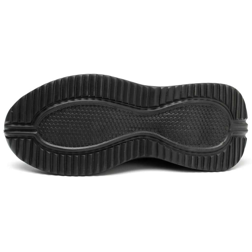 WESTMARE Men's Comfortable Steel Toe Athletic Shoes - Black