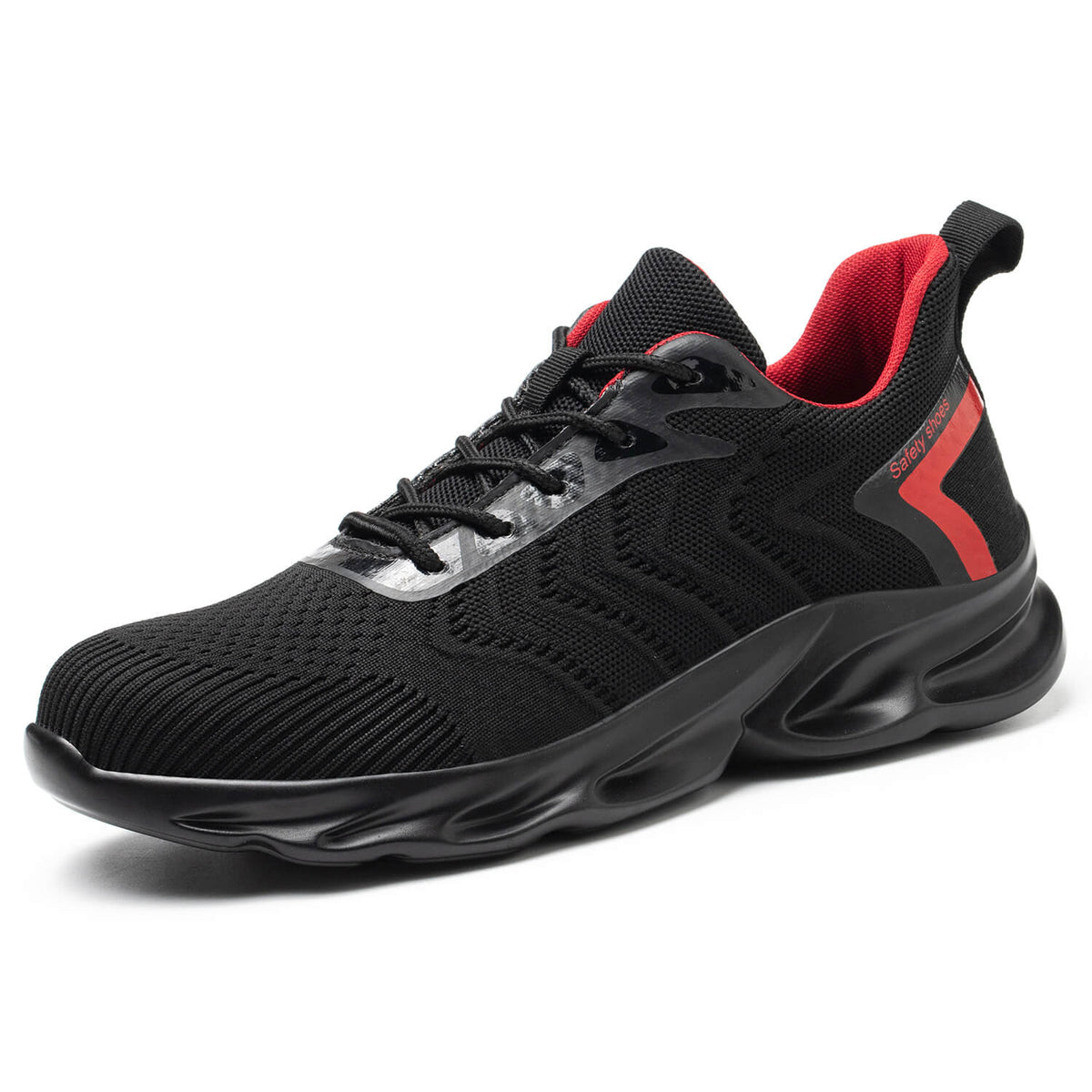 WESTMARE Corex Composite Toe Lightweight Work Sneakers - Black