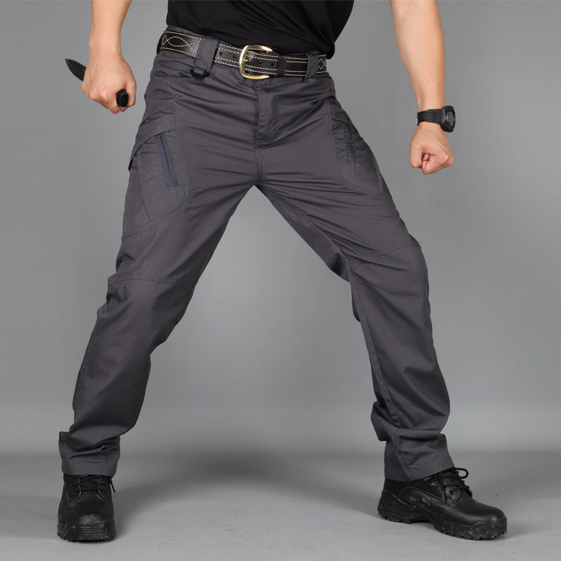 WESTMARE Men's Lightweight Ripstop Tactical Pants - Khaki
